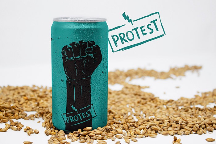 10oz Front Malt Beer Can Mockup 3 1820