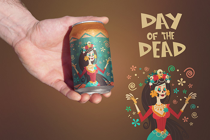 Clean Hand Beer Can Mockup 3 1820