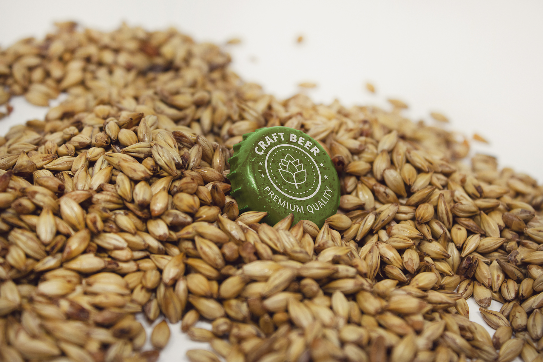 Download Mockups: Cap Malt Beer Mockup