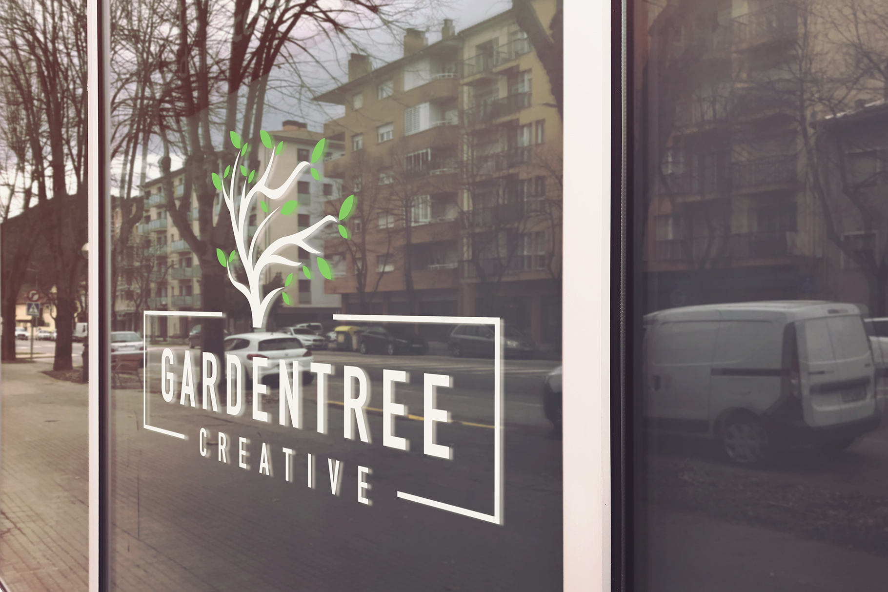 Download Freebies: Free Logo Glass Mockup